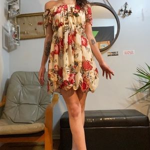 Vintage Floral Dress